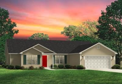 Red Door Homes -  The Richfield Classic Elevation