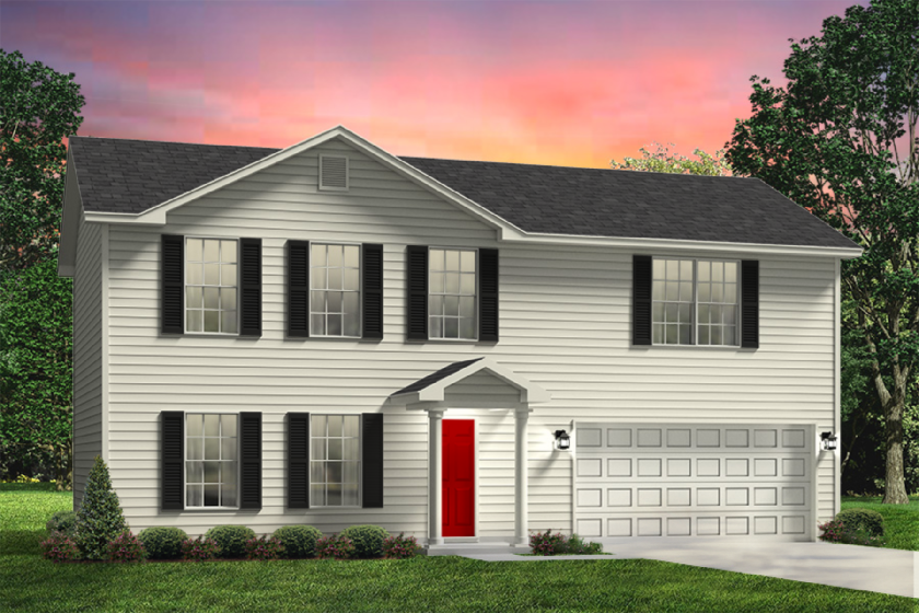 Red Door Homes -  The Spartanburg Classic Elevation