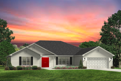 Red Door Homes - The Westmoreland Classic Elevation