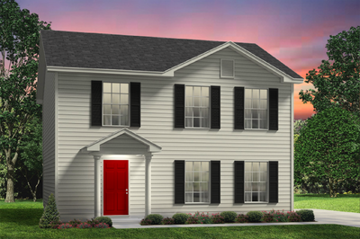 Red Door Homes -  The Winston Classic Elevation