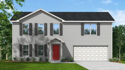 Red Door Homes - The Spartanburg Classic Elevation