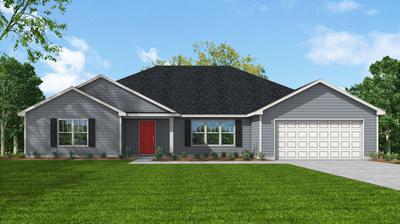 Red Door Homes - The Westmoreland Classic Elevation