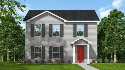 Red Door Homes - The Winston Classic Elevation